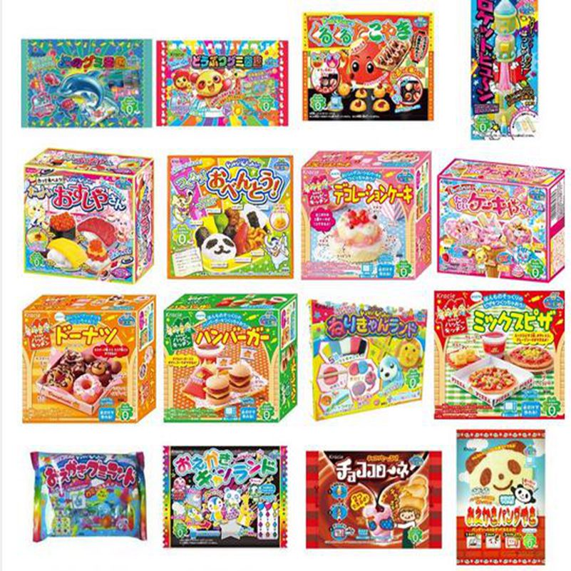 Japanese Snacks - ชุดทำอาหารญี่ปุ่นป๊อปอินคูกิ้น พิซซ่า คราซี่ แฮมเบอร์เกอร์ คิทเช่น คูกิ้น