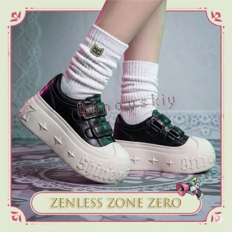 Japanese Tea - รองเท้าคอสเพลย์ Zenless Zone Zero Sunna สำหรับงานเลี้ยงน้ำชา