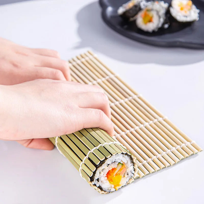 Sushi Making Kit - DIY ไม้ไผ่ซูชิ Maker Rolling Mat ซูชิเครื่องมือลูกกลิ้งข้าว