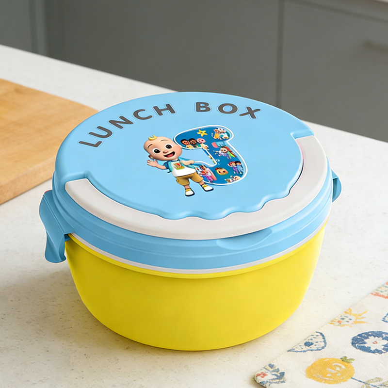 Bento Box - กล่องอาหารกลางวันโคโคเมลอน กล่องเบนโตะแบบพกพา กล่องเก็บอาหารผลไม้สำหรับเด็กผู้ชาย กล่องอาหารสำหรับเข้าไมโครเวฟ กล่องอาหารกลางวัน 26