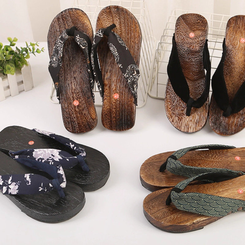 Anime Ninja ฤดูร้อน Clogs รองเ - Geta Wooden Sandal บทวิจารณ์และราคา