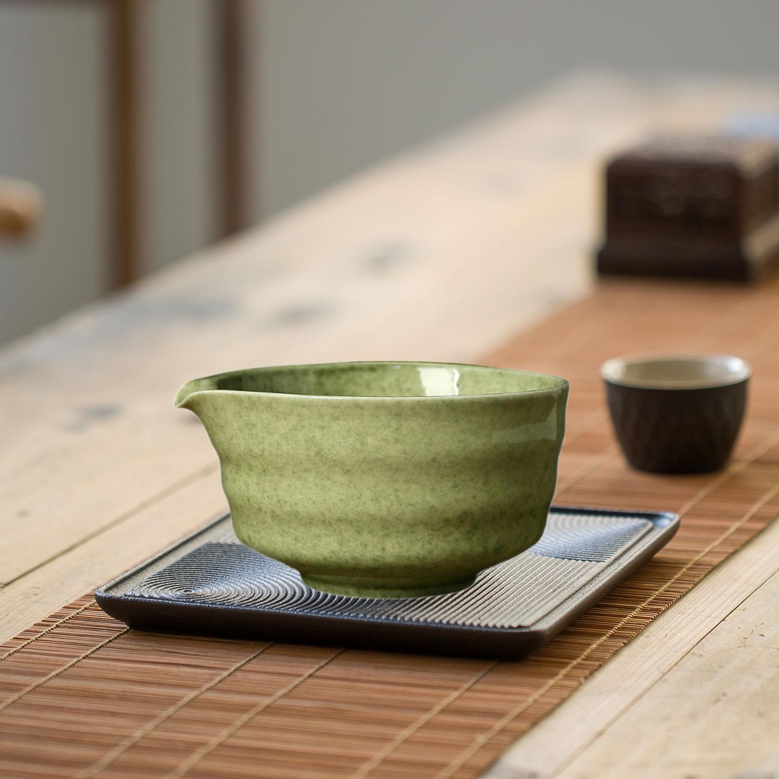 ชามมัทฉะเซรามิกพร้อมพวยถ้วยชาญ - Japanese Tea บทวิจารณ์และราคา