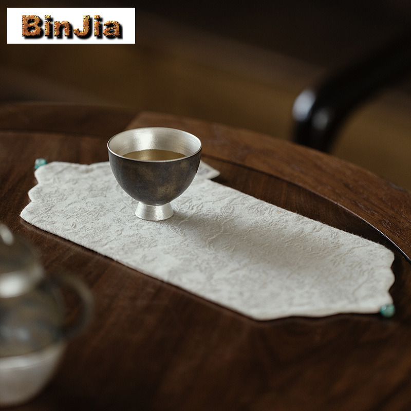 แผ่นรองจานชาผ้าฝ้ายลินินสไตล์ญ - Japanese Tea บทวิจารณ์และราคา