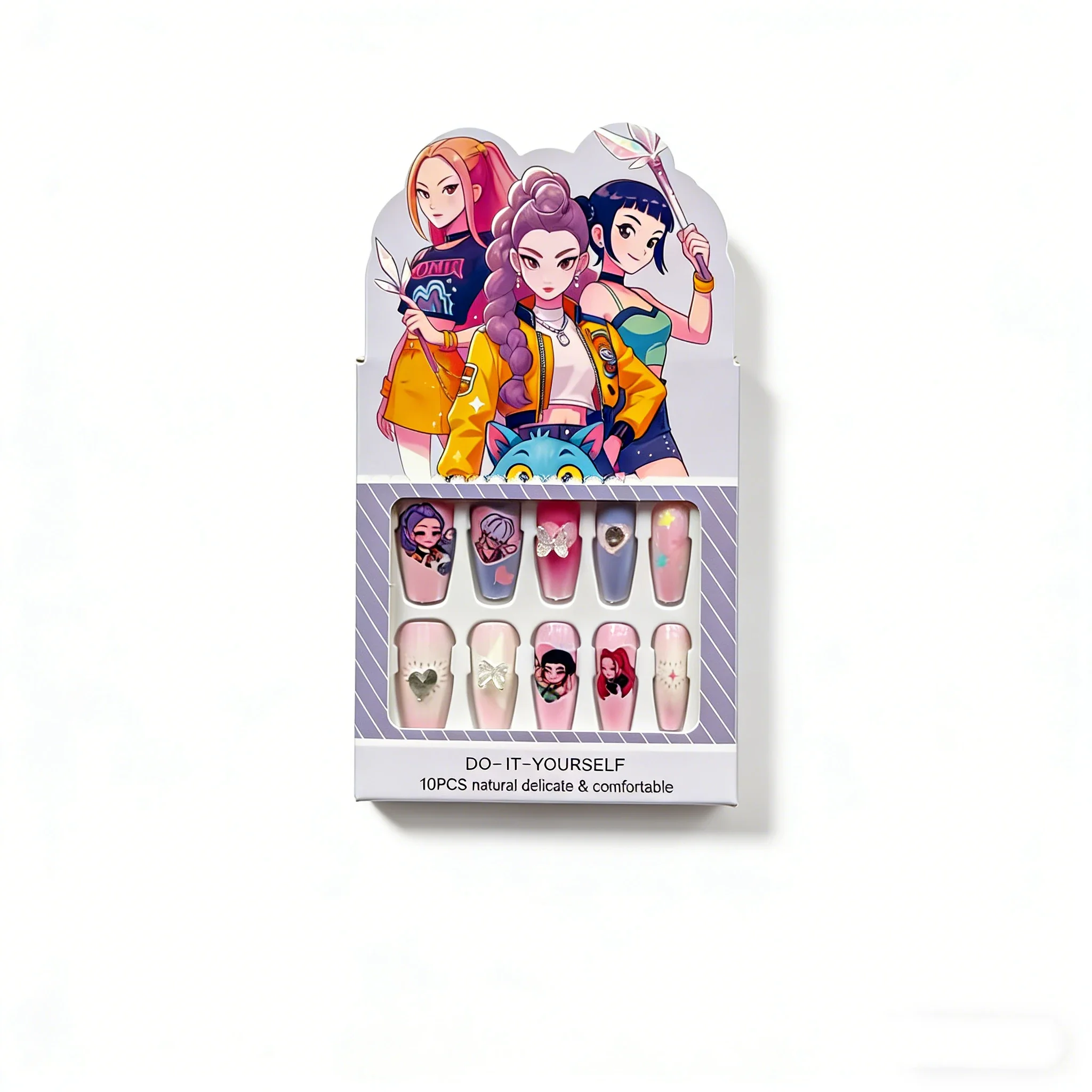 สติกเกอร์ติดเล็บสำหรับสาวๆ รุ่ - Matcha บทวิจารณ์และราคา