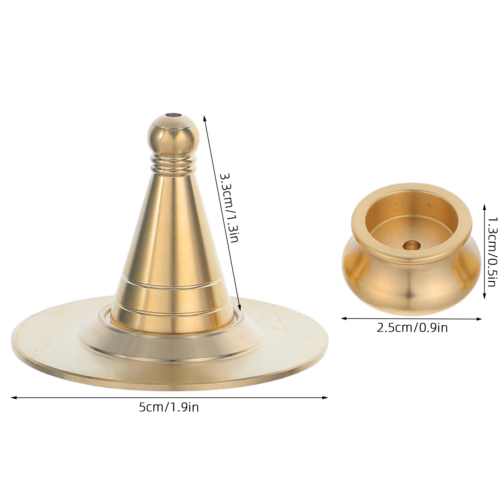 ชุดแม่พิมพ์กรวยธูป 1 ชุด ชุดอุ - Incense Holder บทวิจารณ์และราคา