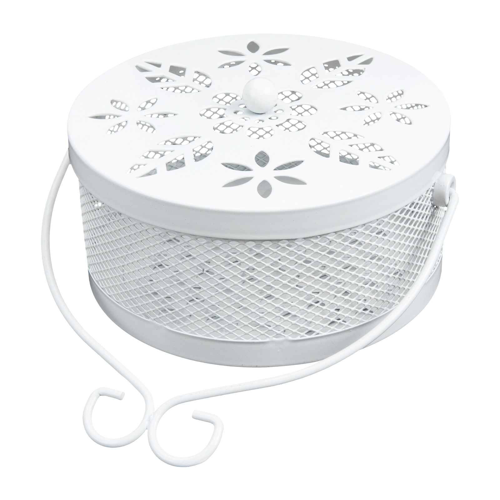 กล่องทรงกลมสีขาว ผิวเรียบ ทนไฟ - Incense Holder บทวิจารณ์และราคา
