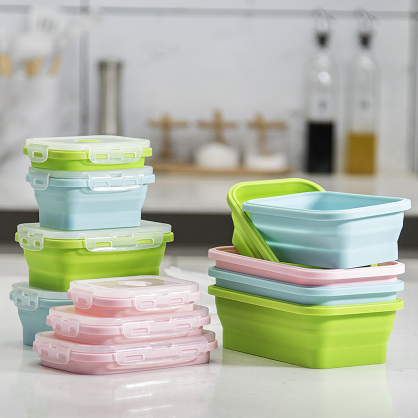 กล่องอาหารซิลิโคน เกรดอาหาร พั - Bento Box บทวิจารณ์และราคา