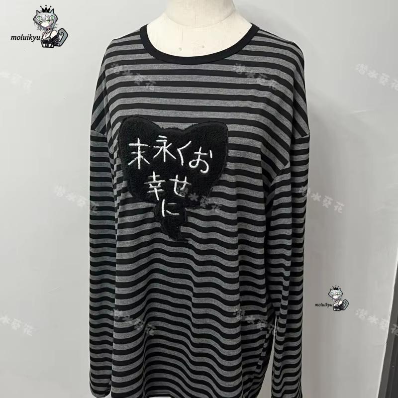 เสื้อยืดแขนยาวคอกลมสไตล์อเมริก - Matcha บทวิจารณ์และราคา