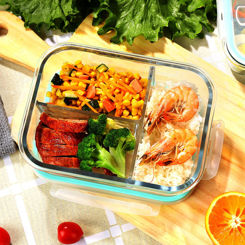 กล่องแก้วเก็บอาหารสด ทนความร้อ - Bento Box บทวิจารณ์และราคา