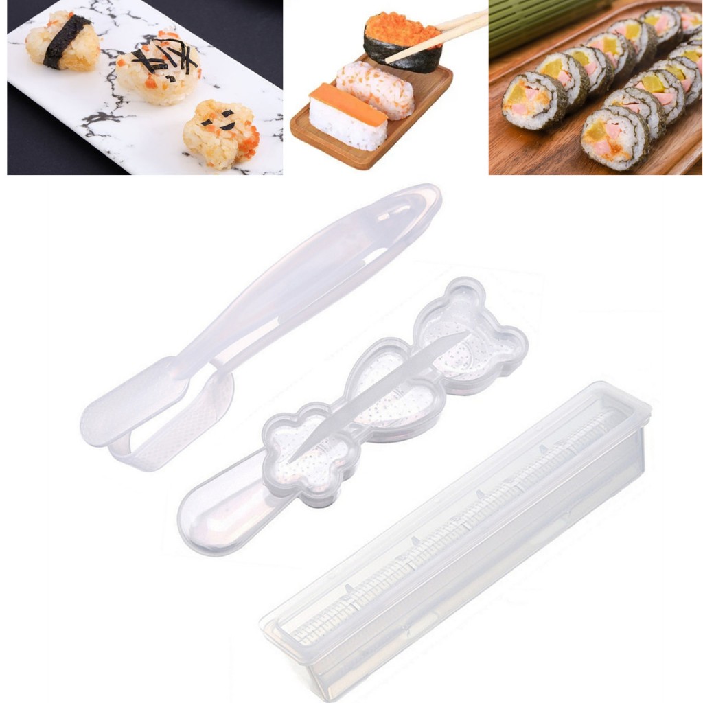 ชุดแม่พิมพ์ซูชิ 3 ชิ้น/ชุด, แม - Sushi Making Kit บทวิจารณ์และราคา