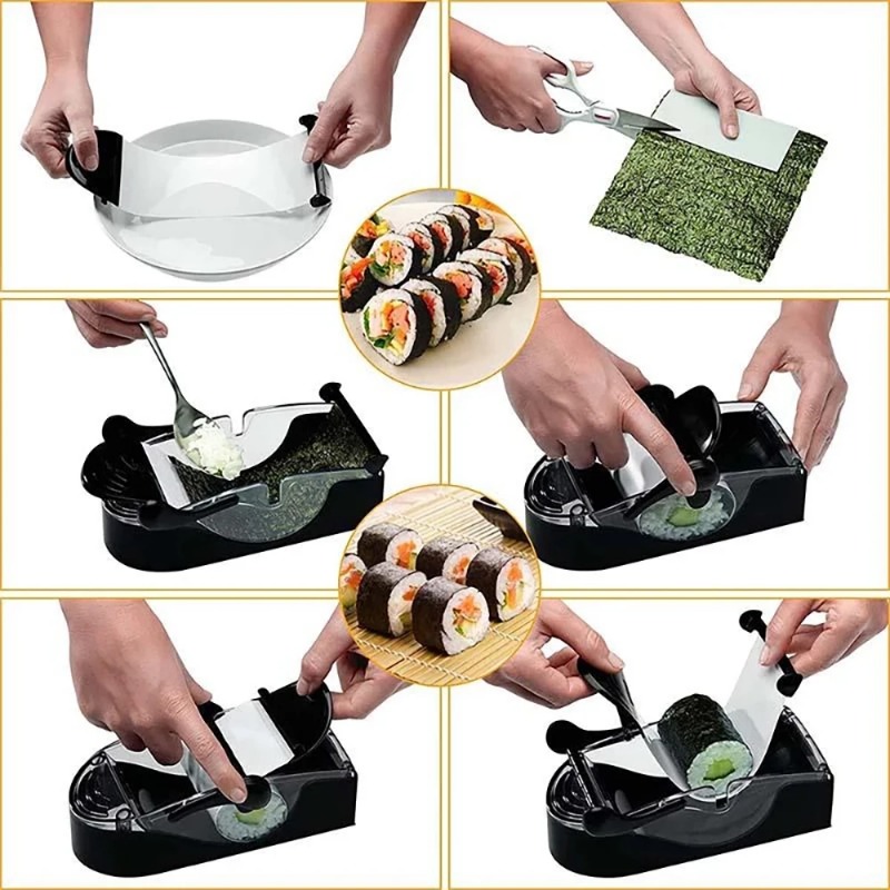 เครื่องทำที่ทำซูชิโรลเลอร์สุดว - Sushi Making Kit บทวิจารณ์และราคา