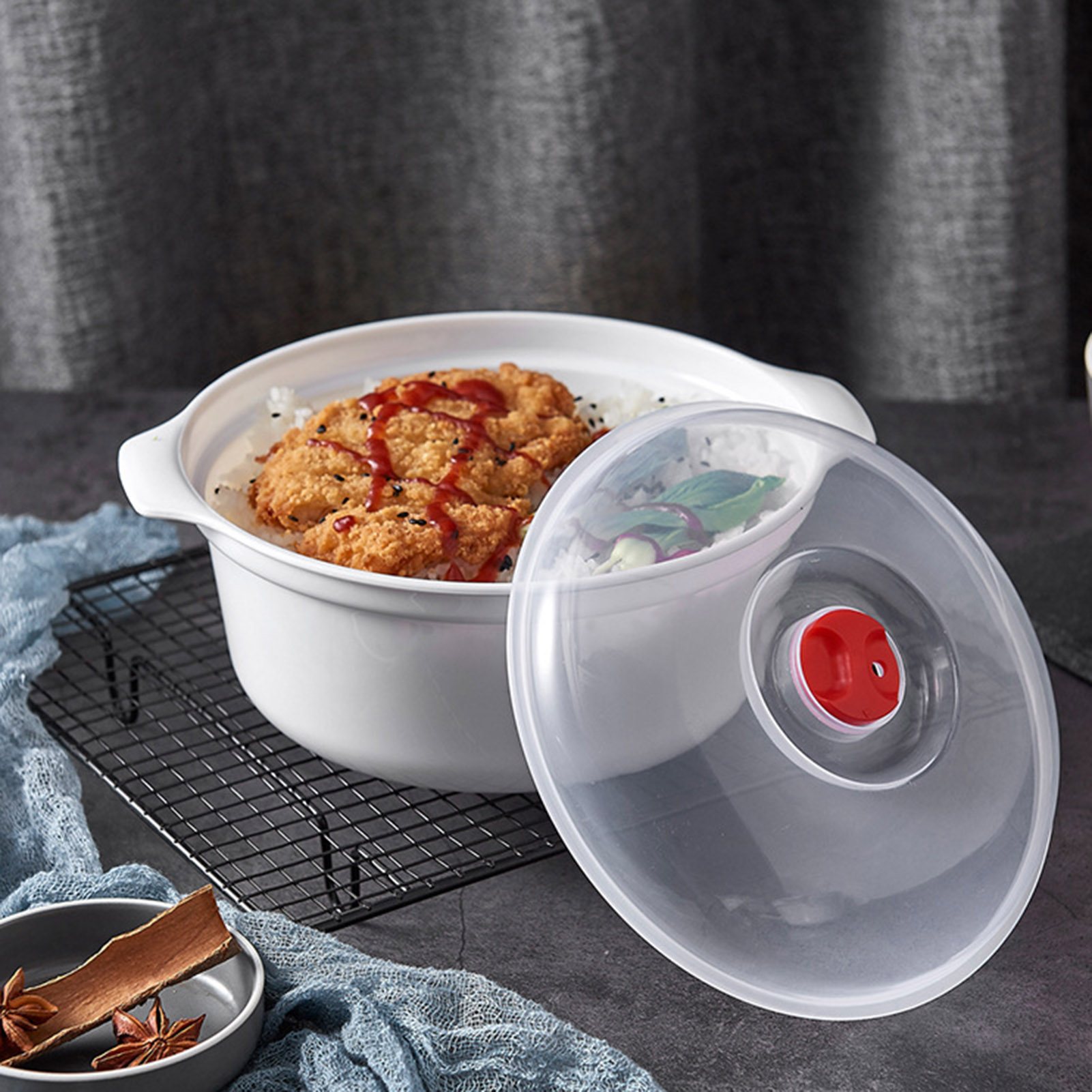 กล่องอาหารกลางวันทรงกลมสำหรับเ - Bento Box บทวิจารณ์และราคา