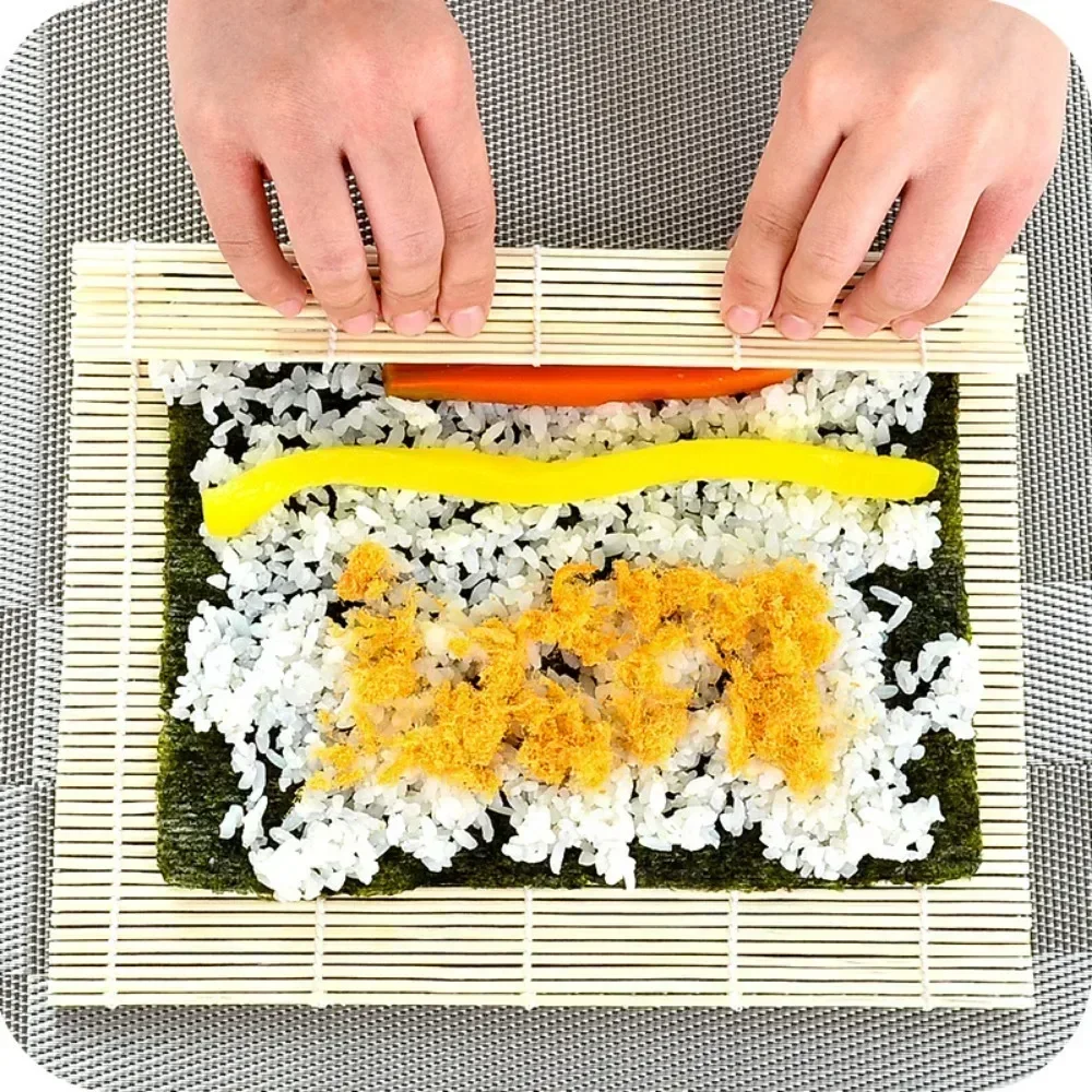 แผ่นไม้ไผ่ม้วนซูชิแบบโฮมเมด ขน - Sushi Making Kit บทวิจารณ์และราคา