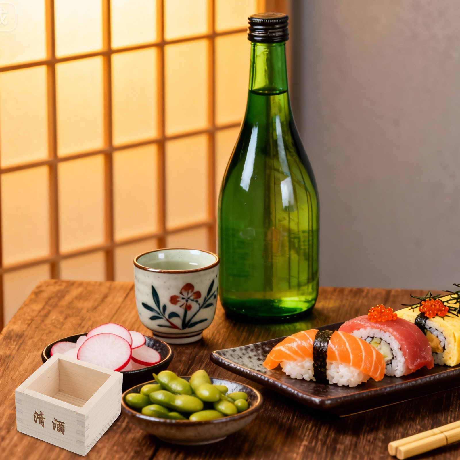 2 ชิ้น กล่องไม้ซาเกะมาซุ ถ้วยซ - Japanese Restaurant Lifestyle บทวิจารณ์และราคา