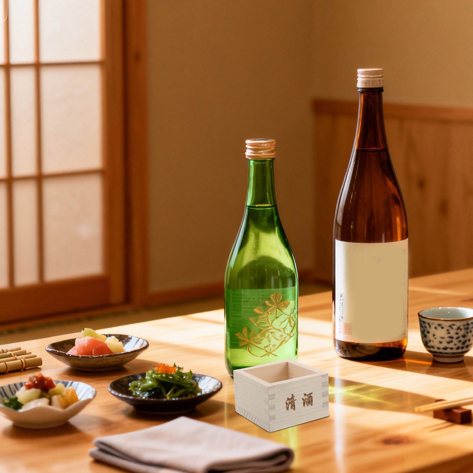 2 ชิ้น กล่องไม้ซาเกะมาซุ ถ้วยซ - Japanese Restaurant Lifestyle บทวิจารณ์และราคา