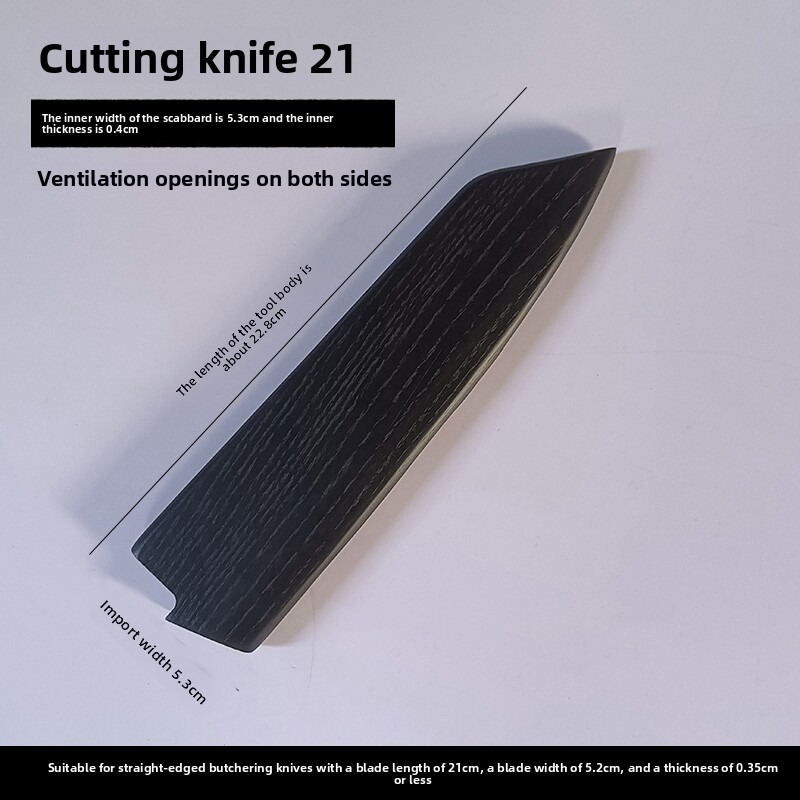 ปลอกมีดไม้แอชเคลือบเงาสีดำสำหร - Japanese Knife บทวิจารณ์และราคา