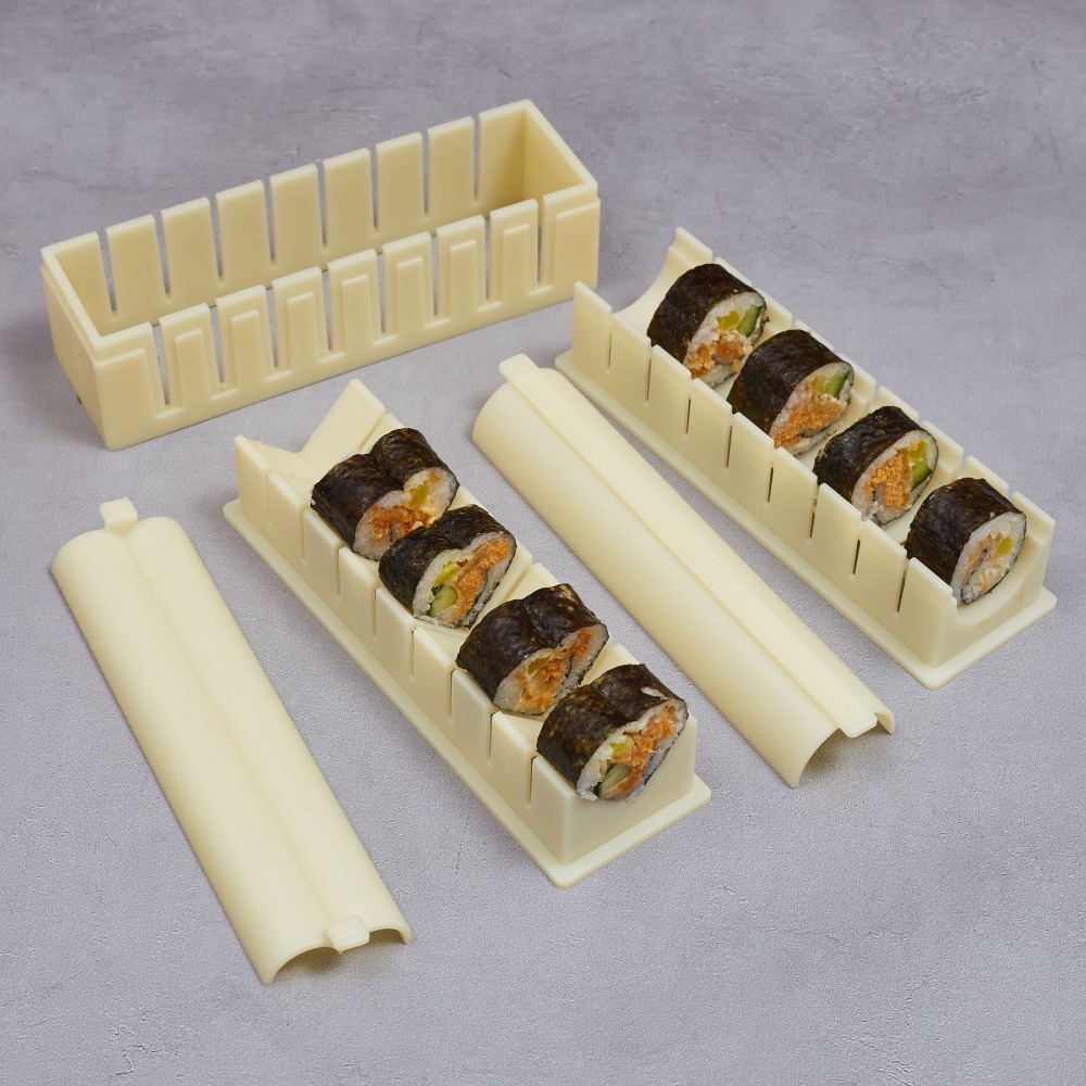 ใหม่ 3pcs Sushi Maker ชุดอุปกร - Sushi Making Kit บทวิจารณ์และราคา