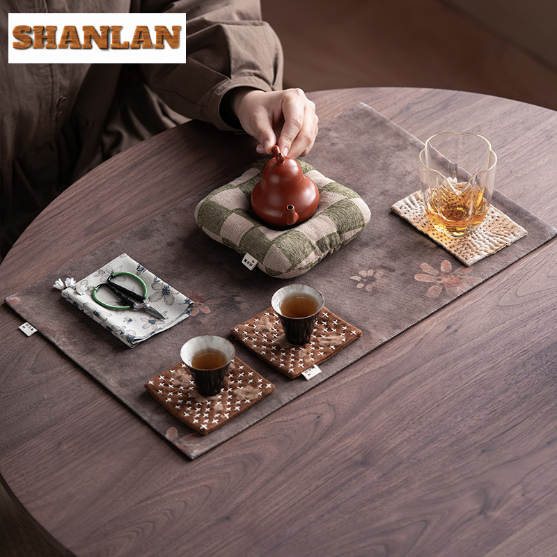 จีน Zen ทอผ้าชาตาราง Mats เครื - Japanese Tea บทวิจารณ์และราคา