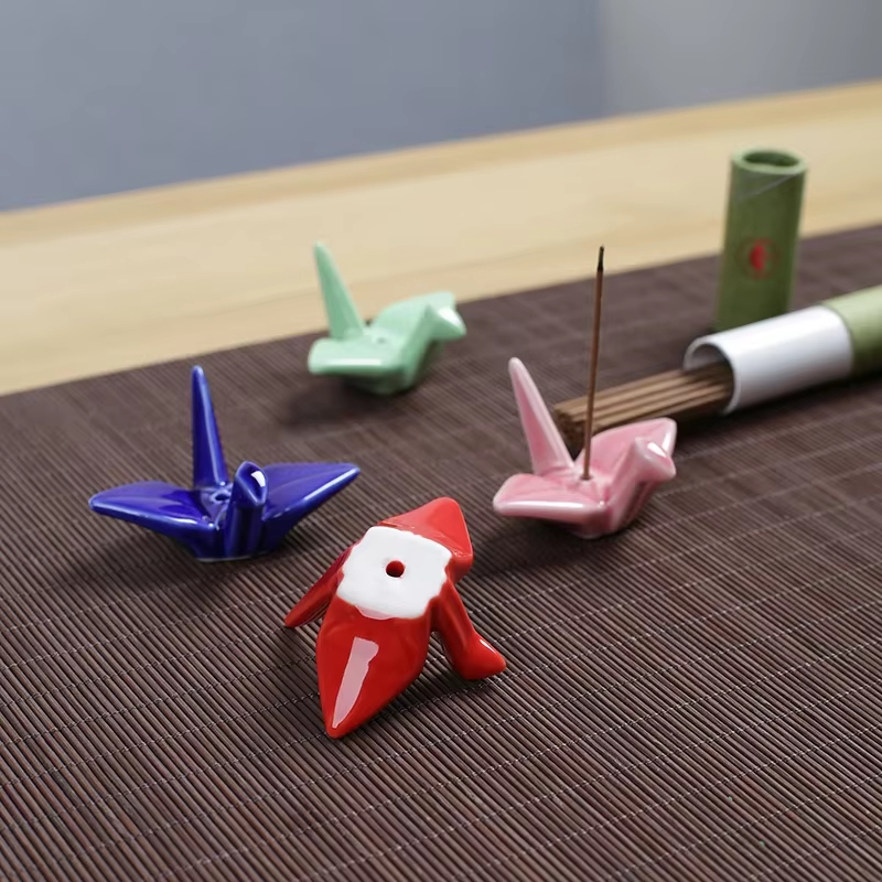 6 ชิ้น ที่วางธูปเซรามิกรูปนกกร - Incense Holder บทวิจารณ์และราคา