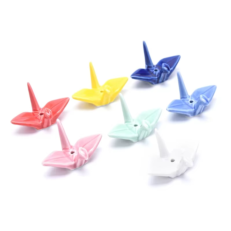 6 ชิ้น ที่วางธูปเซรามิกรูปนกกร - Incense Holder บทวิจารณ์และราคา