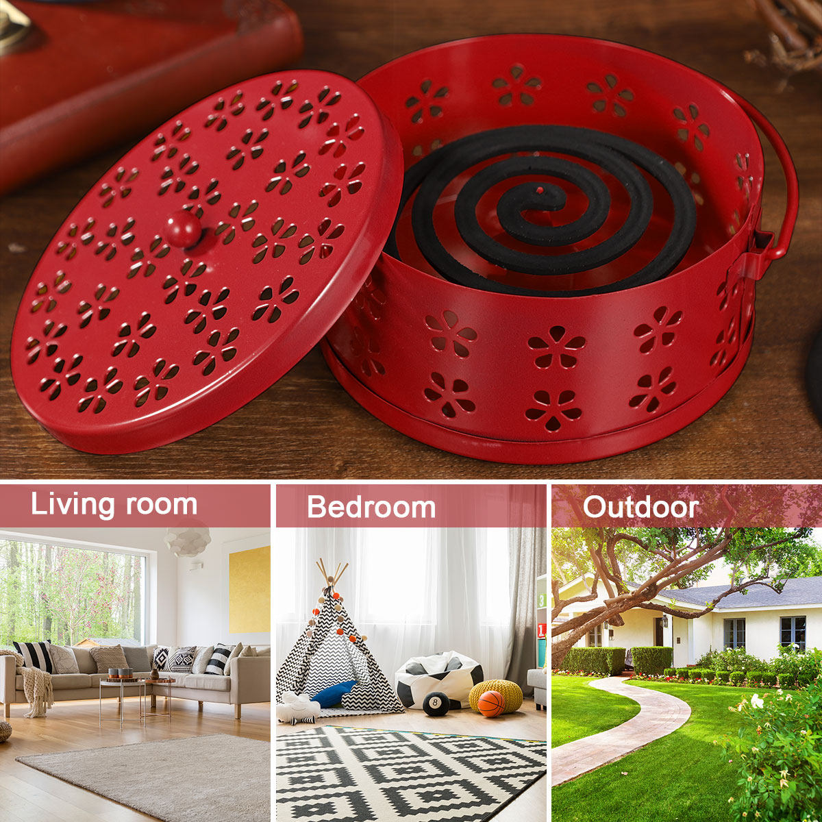 กล่องโลหะกันไฟสไตล์เรโทร ดีไซน - Incense Holder บทวิจารณ์และราคา
