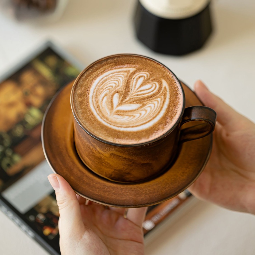 ชุดแก้วกาแฟและจานรองสไตล์ญี่ปุ - Japanese Pottery บทวิจารณ์และราคา