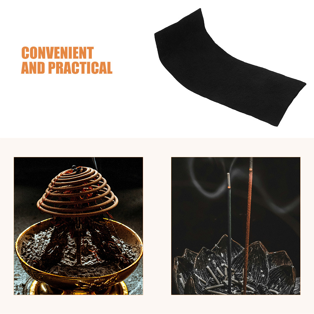 แผ่นรองเตาเผาธูปกันไฟสีดำ ทนคว - Incense Holder บทวิจารณ์และราคา