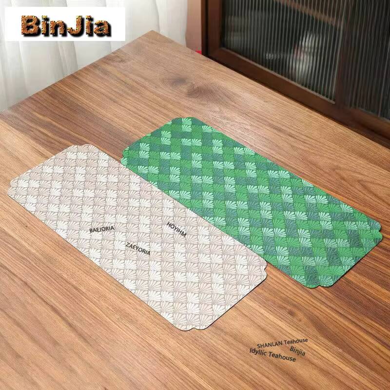 แผ่นรองโต๊ะน้ำชาทำจากผ้าโฟมแห้ - Japanese Tea บทวิจารณ์และราคา