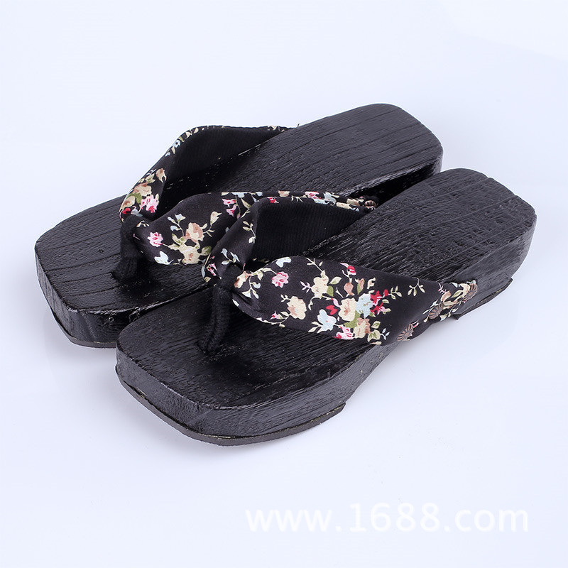 รองเท้าแตะเกต้าส้นสูง 4 ซม. รุ - Geta Wooden Sandal บทวิจารณ์และราคา