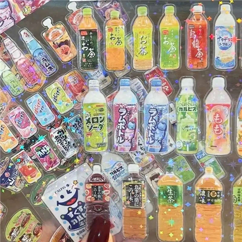 สติกเกอร์ขนมญี่ปุ่นสไตล์เรโทรโ - Japanese Snacks บทวิจารณ์และราคา