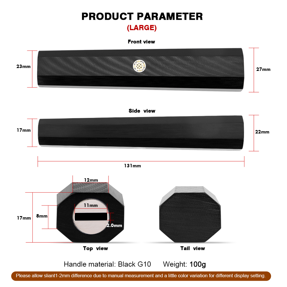ด้ามมีดครัวญี่ปุ่น ด้ามแปดเหลี - Japanese Knife บทวิจารณ์และราคา