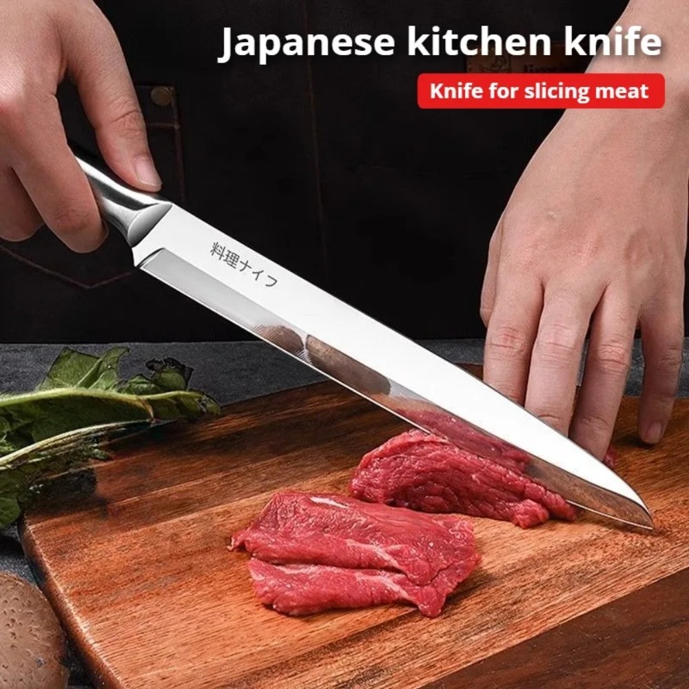 มีดซาชิมิปลาแซลมอนสำหรับครัวญี - Japanese Knife บทวิจารณ์และราคา